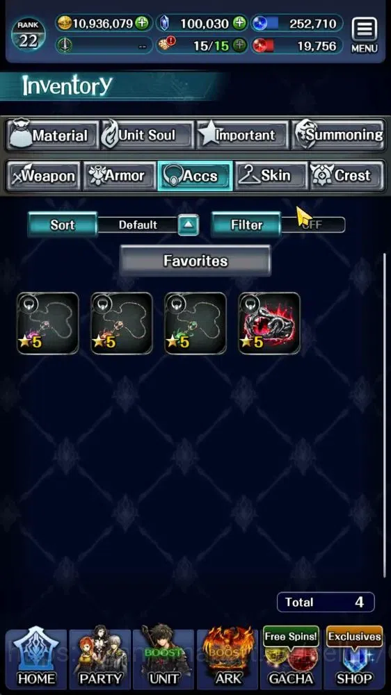 Last Cloudia Accounts GLOBAL|Rank 22|100K Crystal|Top Tier Unit [Megius, image 14
