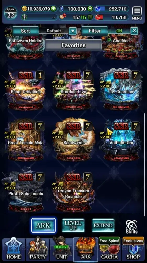 Last Cloudia Accounts GLOBAL|Rank 22|100K Crystal|Top Tier Unit [Megius, image 4