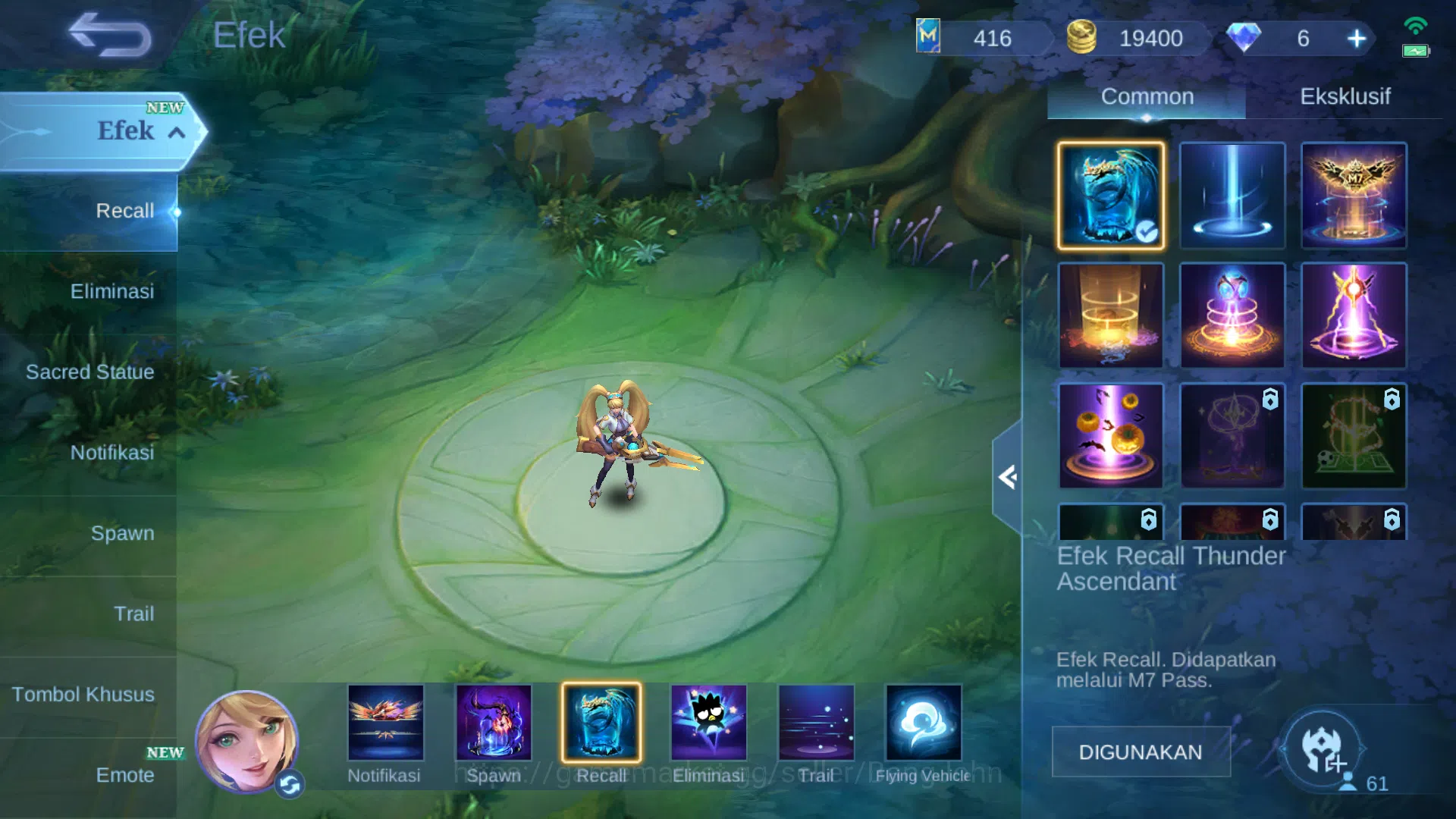 Mobile Legends: Bang Bang Accounts hero 61 skin 111 prime granger dragon estes, venom image 7