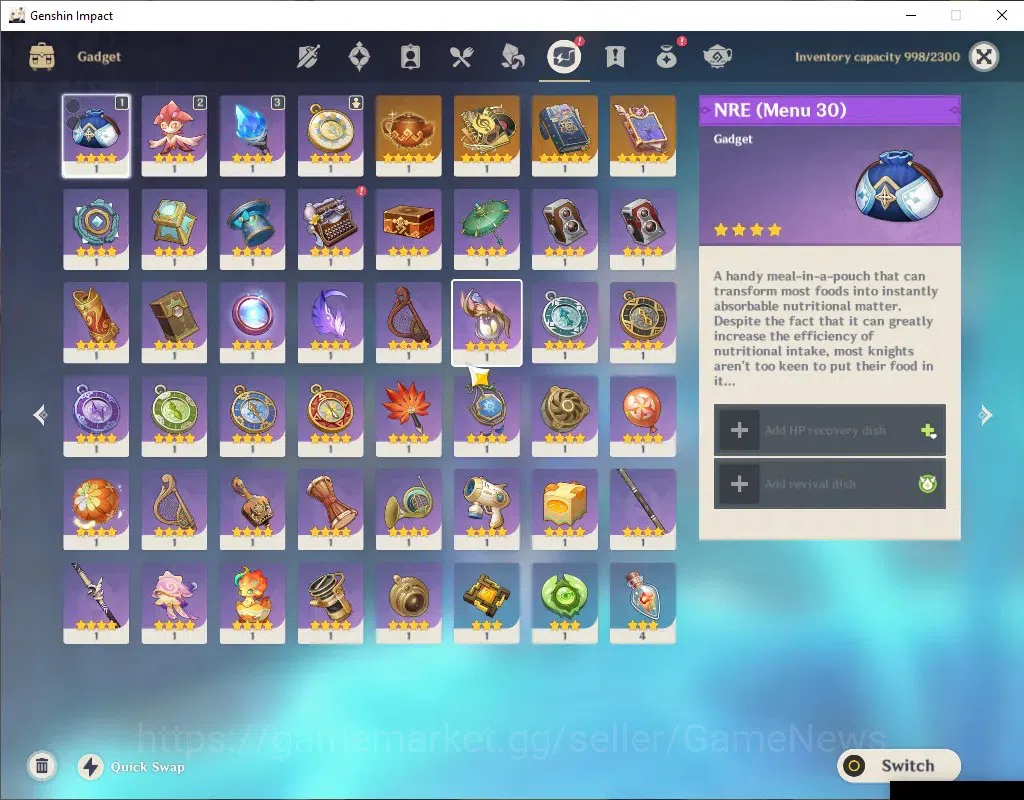 Genshin Impact Accounts ASIA|AR 58|11 Limited + 8(*5 Weapon)|(Arlecchino,Z image 11