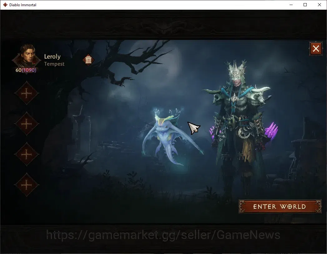 Diablo Immortal Accounts SEA - Verathiel|CS ON|Lv60(1090)|Tempest|49k CR|Re image 1