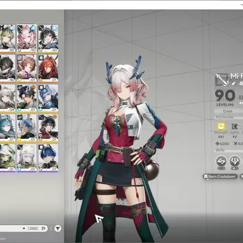 Arknights: Endfield Accounts ASIA|Lv 51|15K Arsenal Ticket|6 SSR 2 Limited + 7 (*6 Wp)| Mi Fu P1 & Camille + Sign |1 Wp