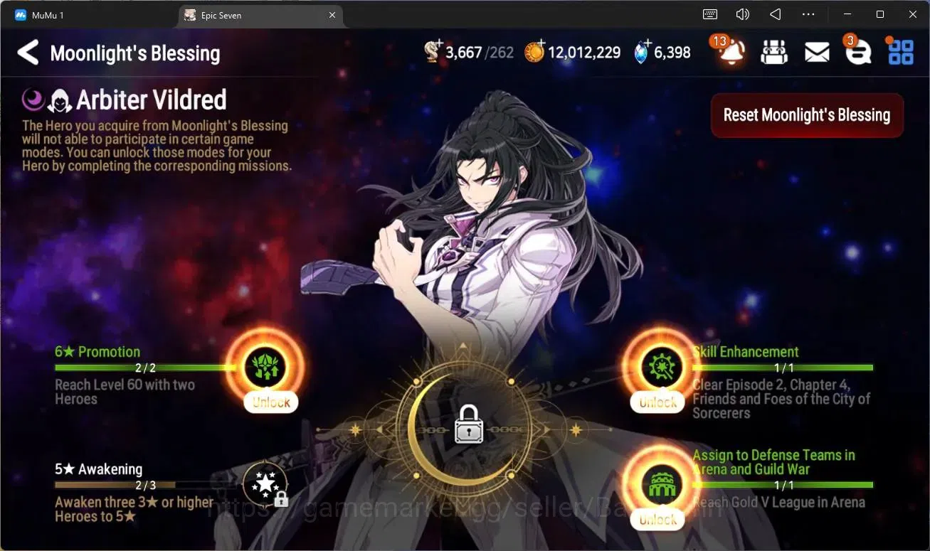 Epic Seven Accounts High-End Global Unverif |11 ML(E Ilynav,NM Luna,RO Light,RnL,DB Senya,S Taeyou,J Kise Etc)|PoH ON|SS 16