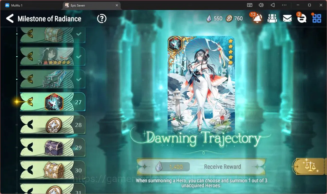 Epic Seven Accounts High-End Global Unverif |11 ML(E Ilynav,NM Luna,RO Light,RnL,DB Senya,S Taeyou,J Kise Etc)|PoH ON|SS 17