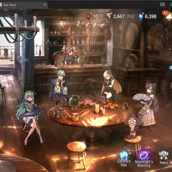 Epic Seven Accounts High-End Global Unverif |11 ML(E Ilynav,NM Luna,RO Light,RnL,DB Senya,S Taeyou,J Kise Etc)|PoH ON|SS