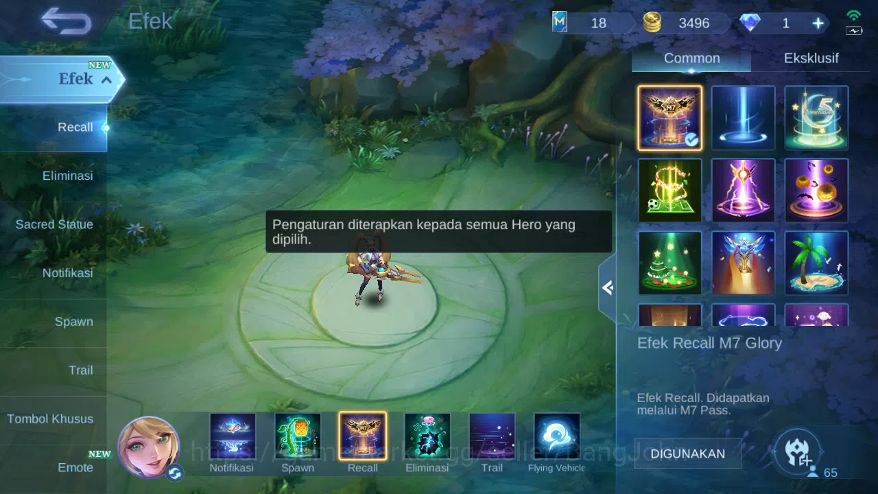 Mobile Legends: Bang Bang Accounts Hero 65 Skin 125 | Epic Gusion, Irithel | Dtamer M image 11