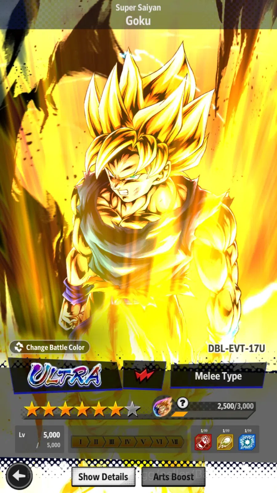 Dragon Ball Legends Accounts Android | Lvl 153|41M Total Power|12K CC|1 LR|3 UL image 3