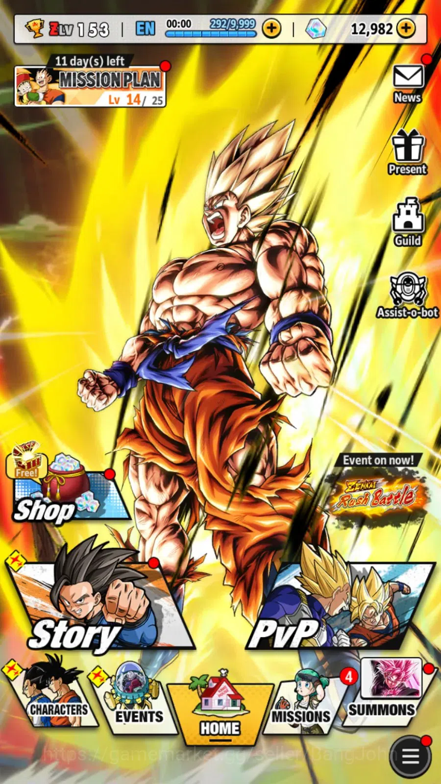 Dragon Ball Legends Accounts Android | Lvl 153|41M Total Power|12K CC|1 LR|3 UL image 9