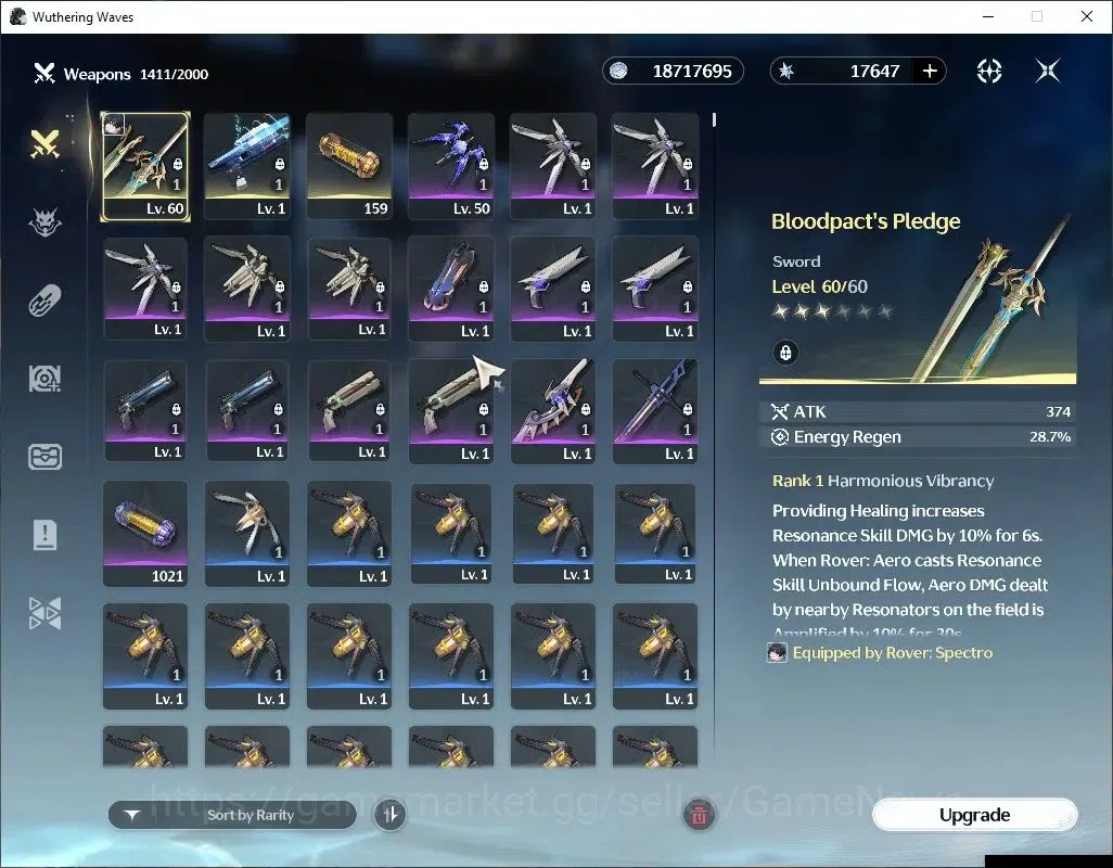 Wuthering Waves Accounts SEA|UL 48|2 Limited|Lucy R6+Sign,Rebecca|17,6K Ast image 5