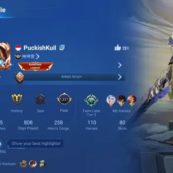 Honor of Kings Accounts Rare Skin Global|110H 80S|2 Legend:Li Xin&Lam|GrandMaster:Gan&Mo|DanDaDan:Daji|Many Epic Skin|Check
