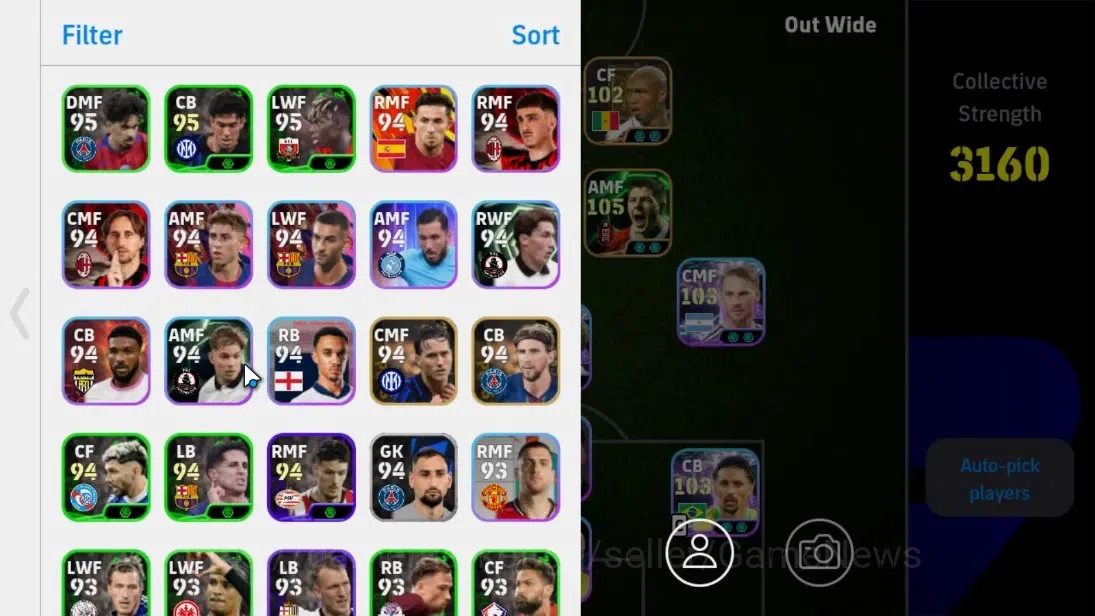 eFootball Accounts Android|Show time Odegar,Nuno Mendes,Dani Olmo,Epi image 3