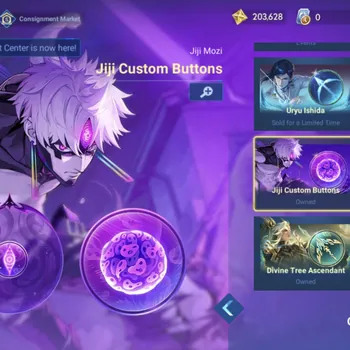 Honor of Kings Accounts Rare Skin Global Hero 115 Skin 137: Nobility 8 Consort Yu, 2DDD (Okarun, Jiji) Precious Garo, 4