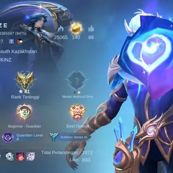 Mobile Legends: Bang Bang Accounts Others Hero 70|Skin 66|Hight Star 41|Collab Cyclops+Vale|Epic