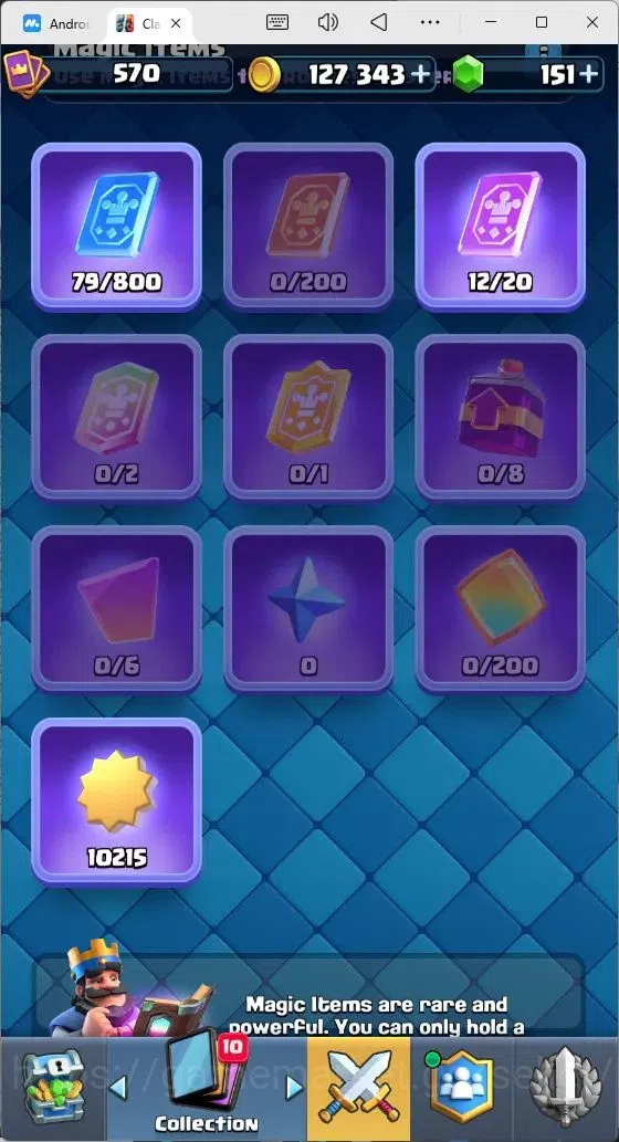 Clash Royale Accounts Mobile |Trophy 4659|5 EVO Cards|1 HERO Cards (Tomb image 11