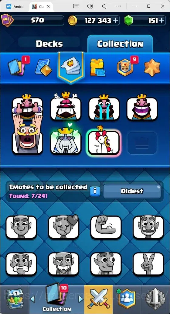 Clash Royale Accounts Mobile |Trophy 4659|5 EVO Cards|1 HERO Cards (Tomb image 12