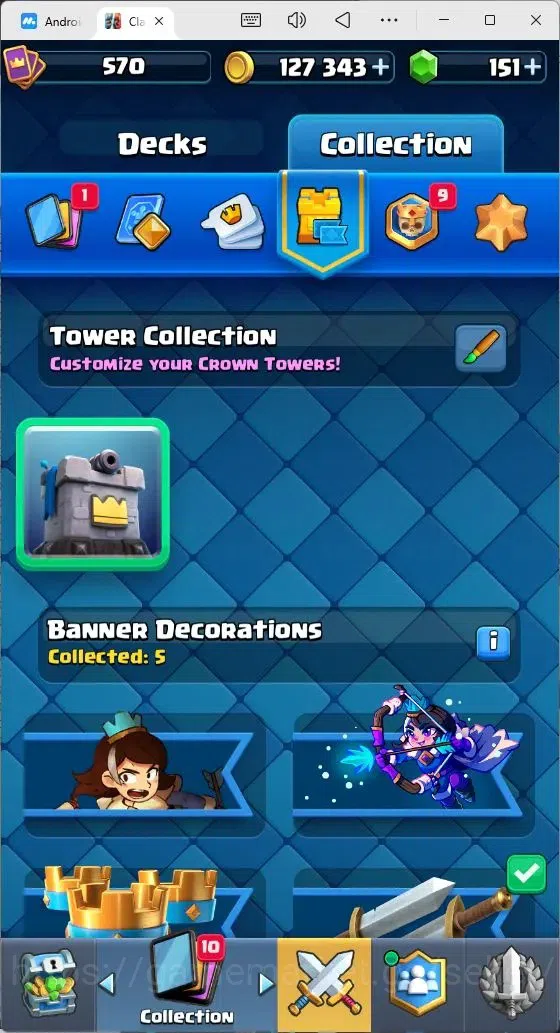 Clash Royale Accounts Mobile |Trophy 4659|5 EVO Cards|1 HERO Cards (Tomb image 13