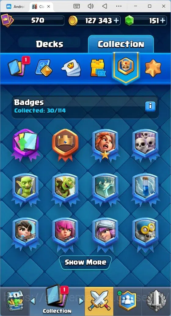 Clash Royale Accounts Mobile |Trophy 4659|5 EVO Cards|1 HERO Cards (Tomb image 14