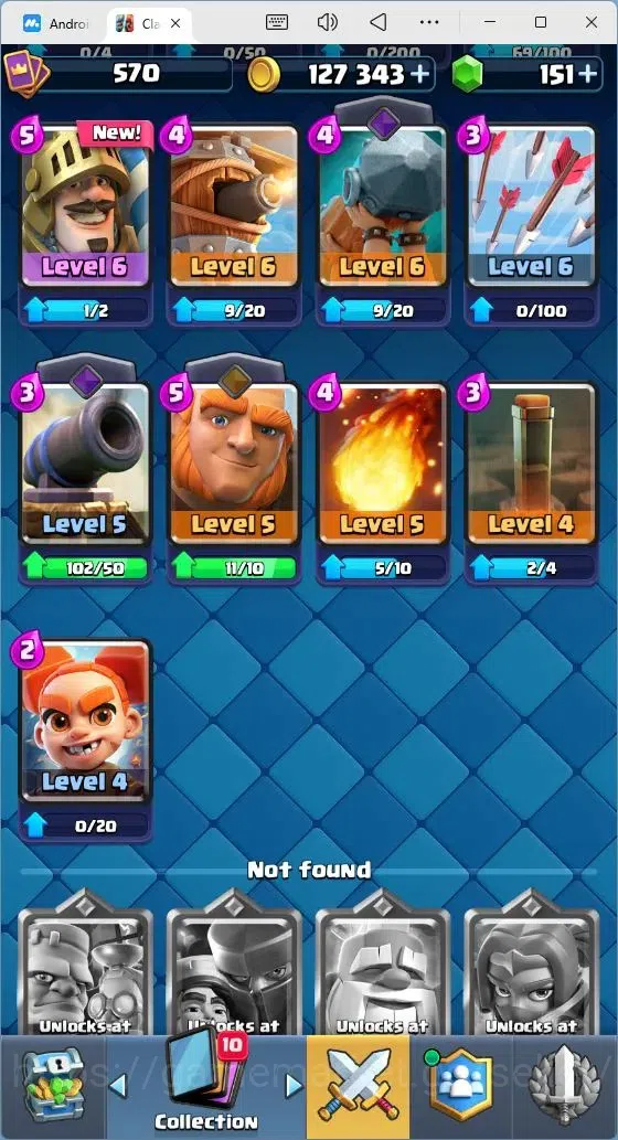 Clash Royale Accounts Mobile |Trophy 4659|5 EVO Cards|1 HERO Cards (Tomb image 8