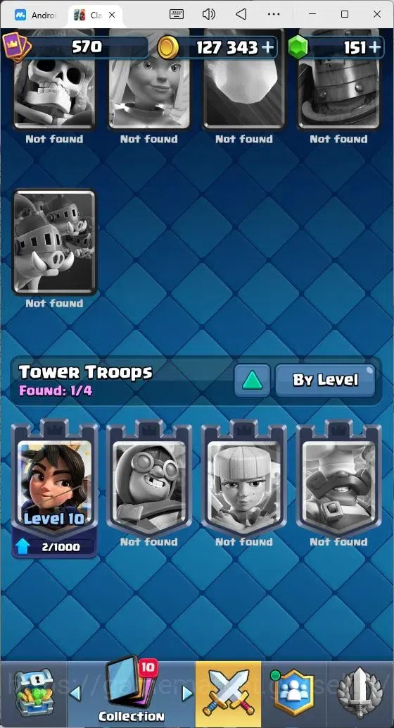 Clash Royale Accounts Mobile |Trophy 4659|5 EVO Cards|1 HERO Cards (Tomb image 9