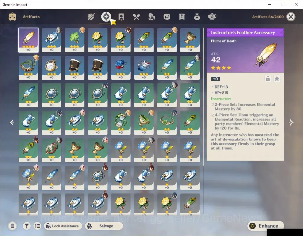 Genshin Impact Accounts Starter Account | ASIA | AR 15 | All Unset | 1 Lim image 4