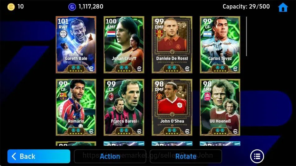 eFootball Accounts Android|PW 3224|Gareth Bale BigTime,Epic Johan Cru image 4