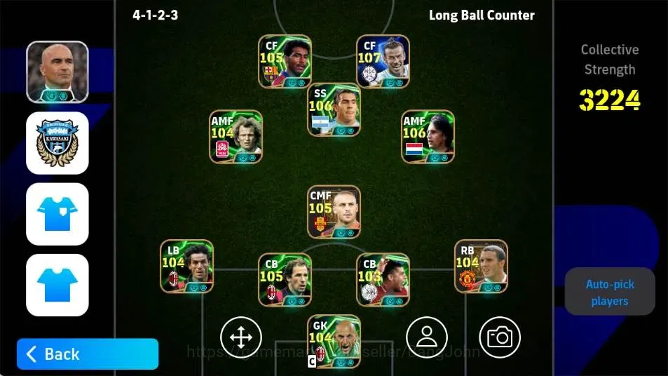 eFootball Accounts Android|PW 3224|Gareth Bale BigTime,Epic Johan Cru image 6
