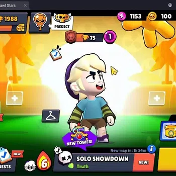 Brawl Stars Accounts Trophy 1988|25 Brawlers|6Max (ShellyHC,BO,Edgar,Frank,Shade,Ruffs)|2 Legendary,2 Mythic,4 Epic