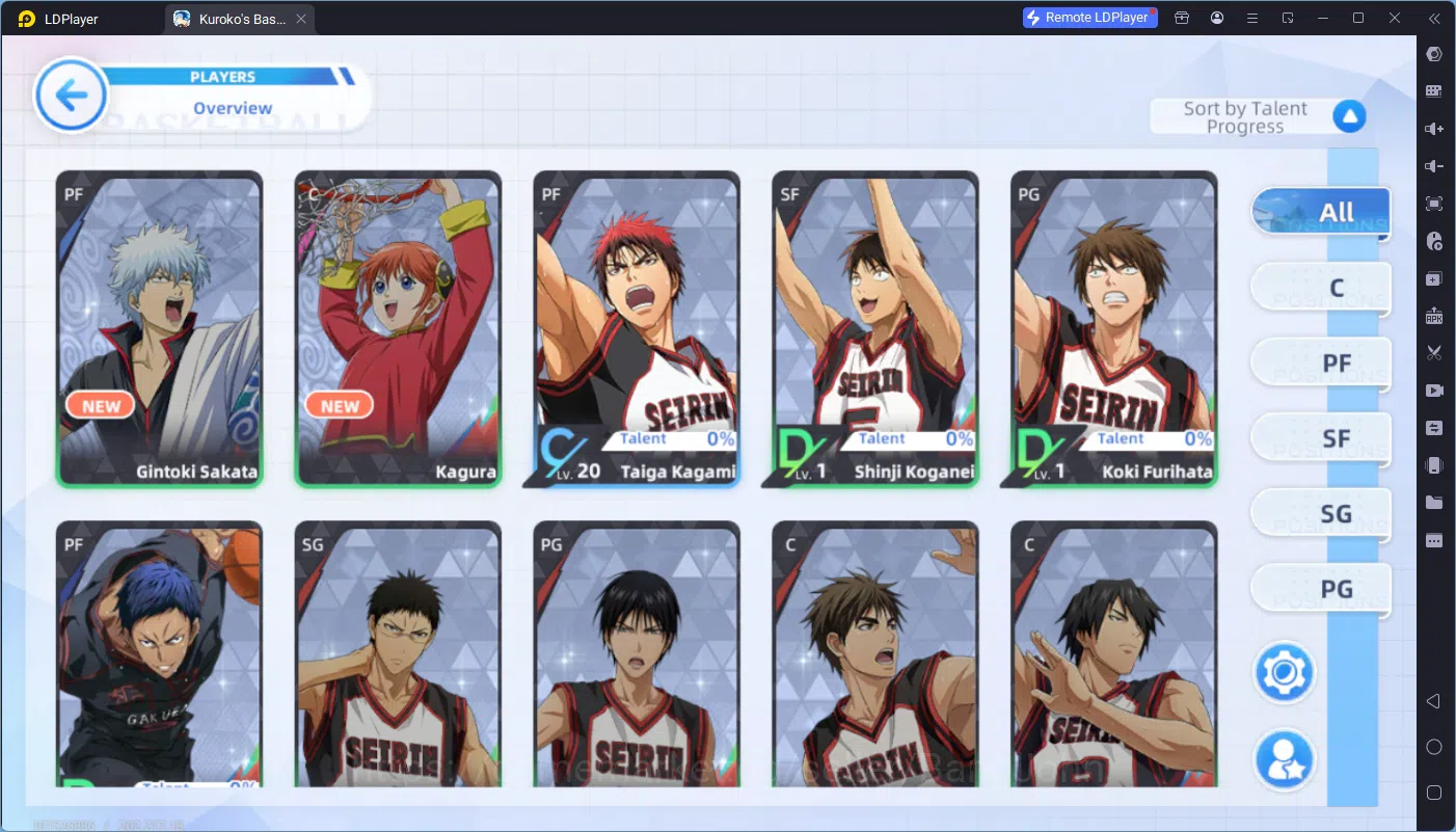Kuroko's Basketball Street Rivals Accounts SEA|SV27|Lv4|8 miracle Treasure Coupon|Treasure Dr image 6