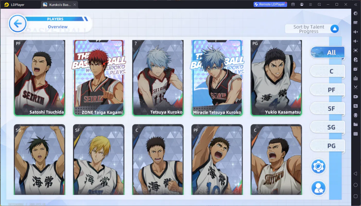 Kuroko's Basketball Street Rivals Accounts SEA|SV27|Lv4|8 miracle Treasure Coupon|Treasure Dr image 8