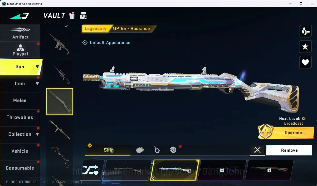 Blood Strike Accounts ASIA| Ultra Striker: Zero - Agent Zero | 1 Legenda image 2