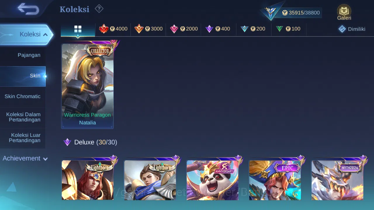 Mobile Legends: Bang Bang Others Hero 97 Skin 167 | CC Natalia | Lightborn Alucard, image 1
