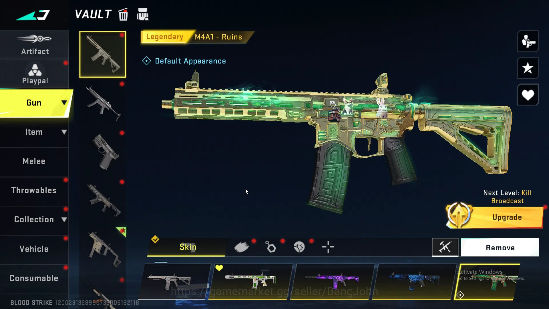 Blood Strike Accounts ASIA | EVO character skin|EVA: SCAR EVA-08|MP5-Pay image 2