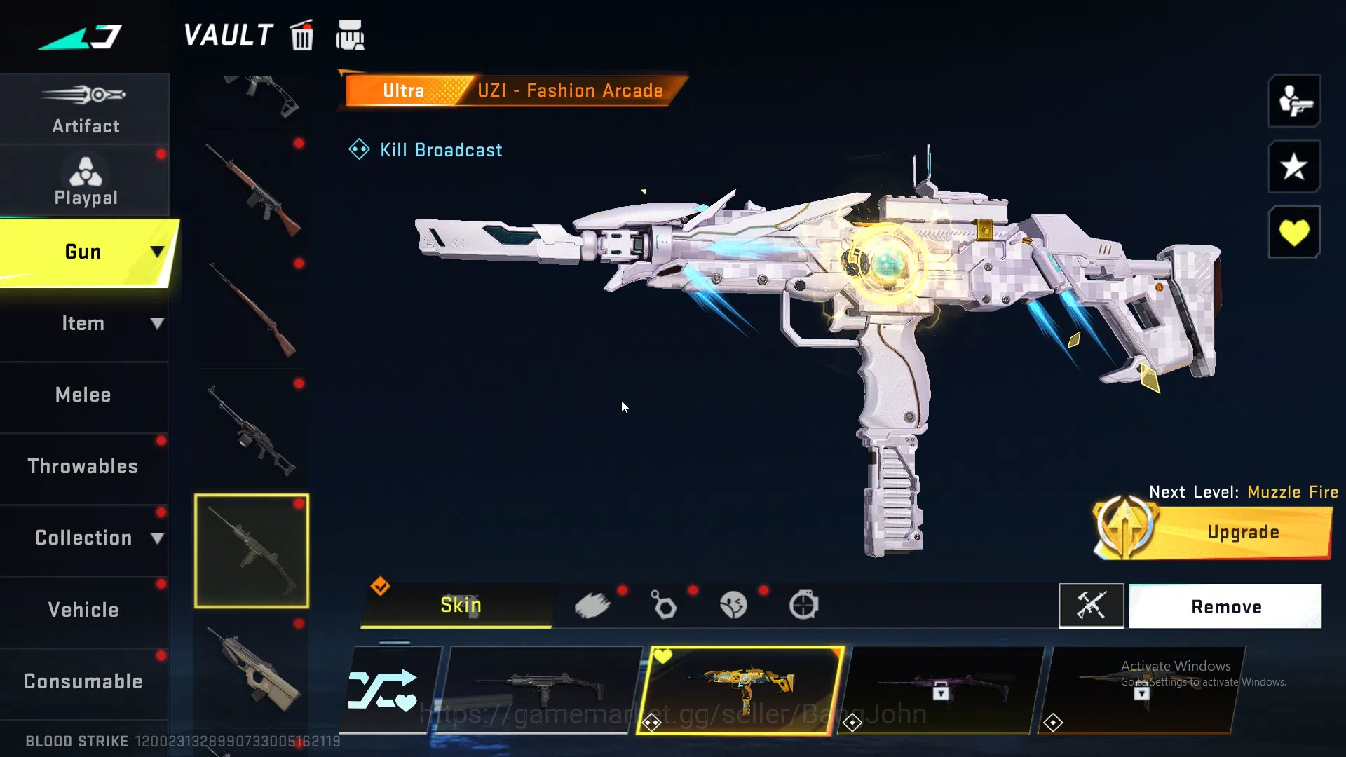 Blood Strike Accounts ASIA | EVO character skin|EVA: SCAR EVA-08|MP5-Pay image 20