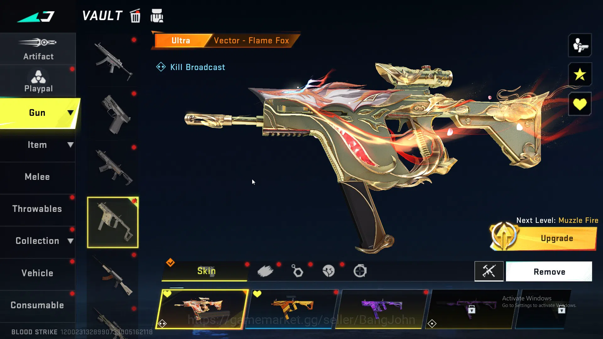 Blood Strike Accounts ASIA | EVO character skin|EVA: SCAR EVA-08|MP5-Pay image 6