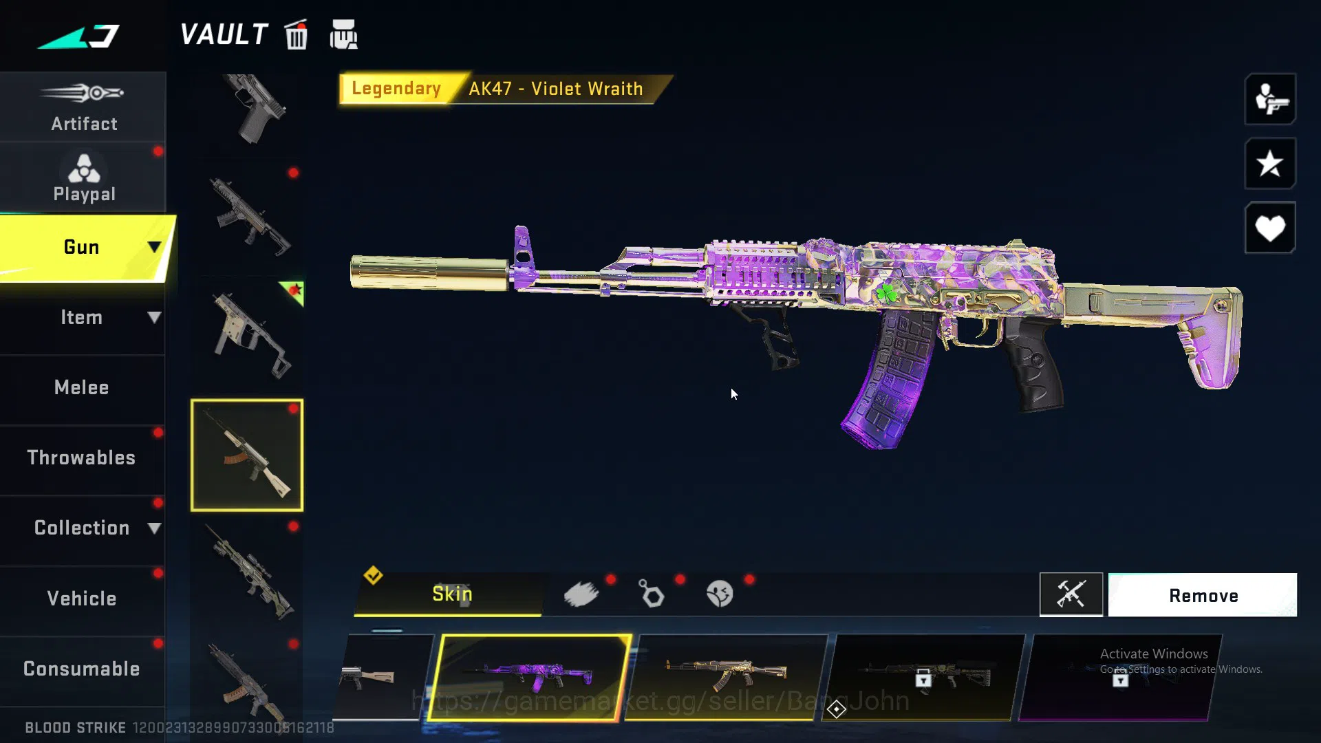 Blood Strike Accounts ASIA | EVO character skin|EVA: SCAR EVA-08|MP5-Pay image 7
