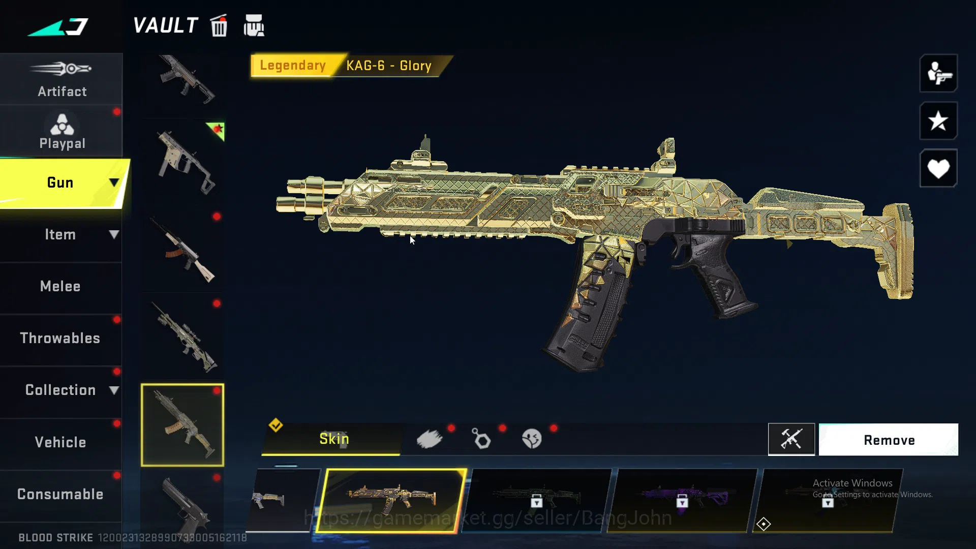 Blood Strike Accounts ASIA | EVO character skin|EVA: SCAR EVA-08|MP5-Pay image 8