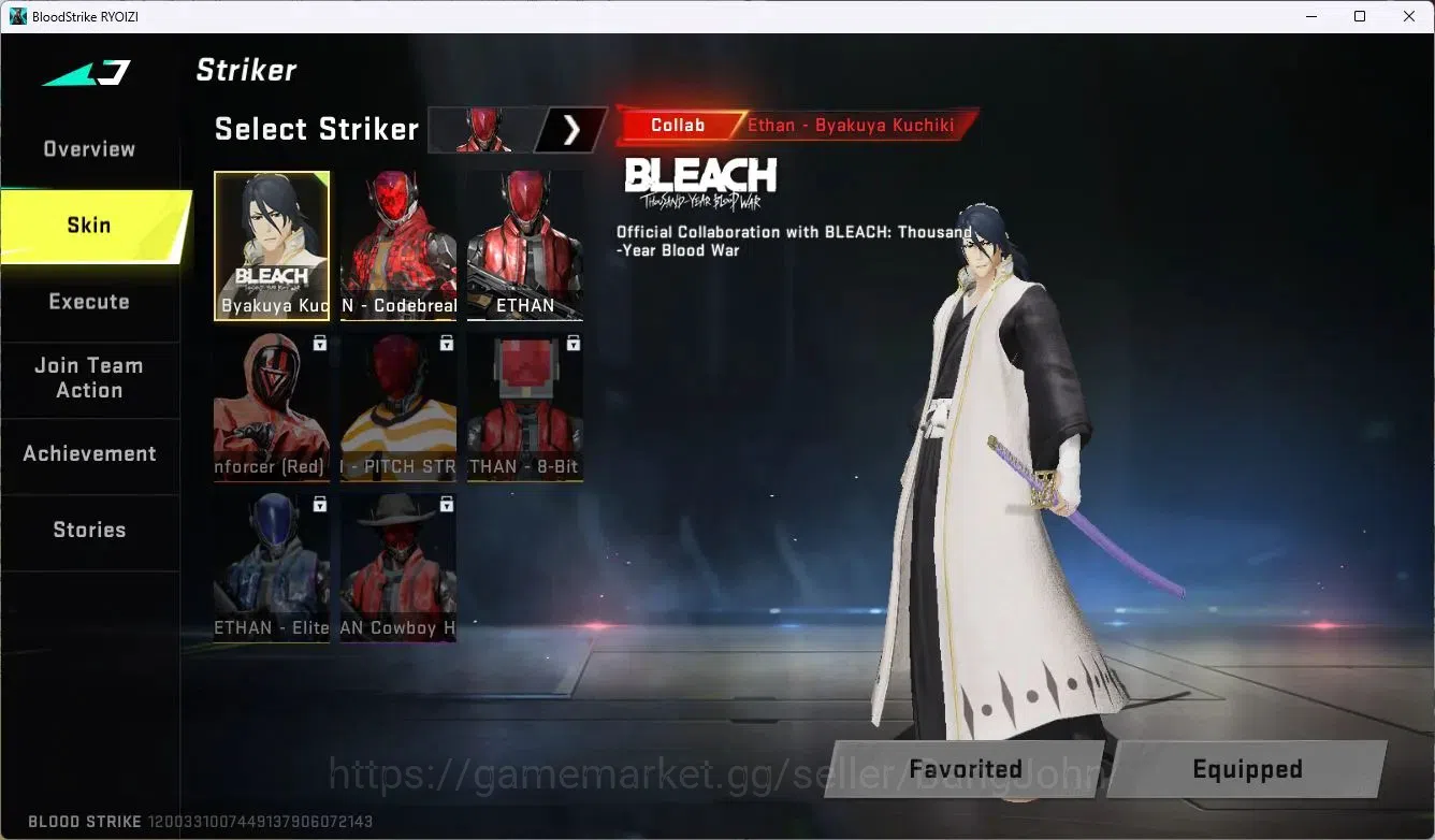 Blood Strike Accounts ASIA | 2 TR GUNS | 1 BLEACH STRIKER | 1 TR STRIKER image 10