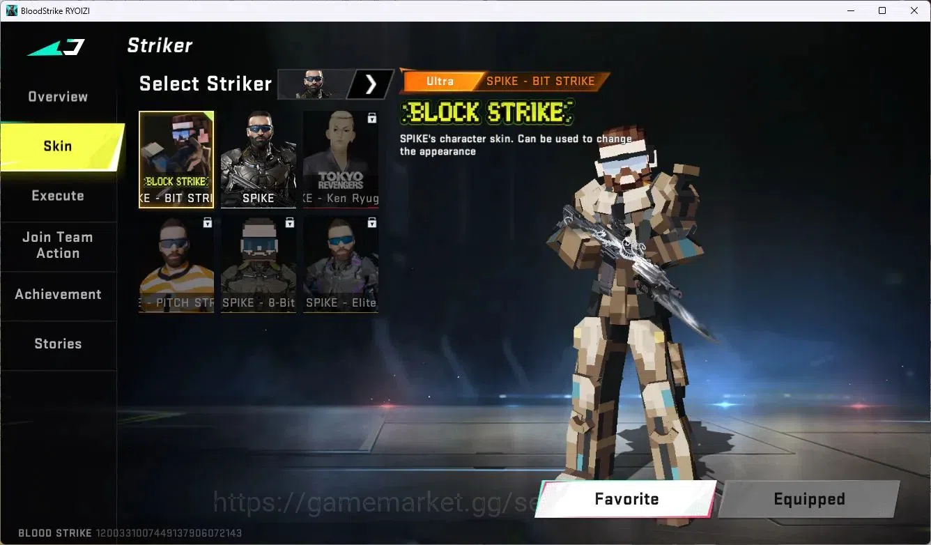Blood Strike Accounts ASIA | 2 TR GUNS | 1 BLEACH STRIKER | 1 TR STRIKER image 12