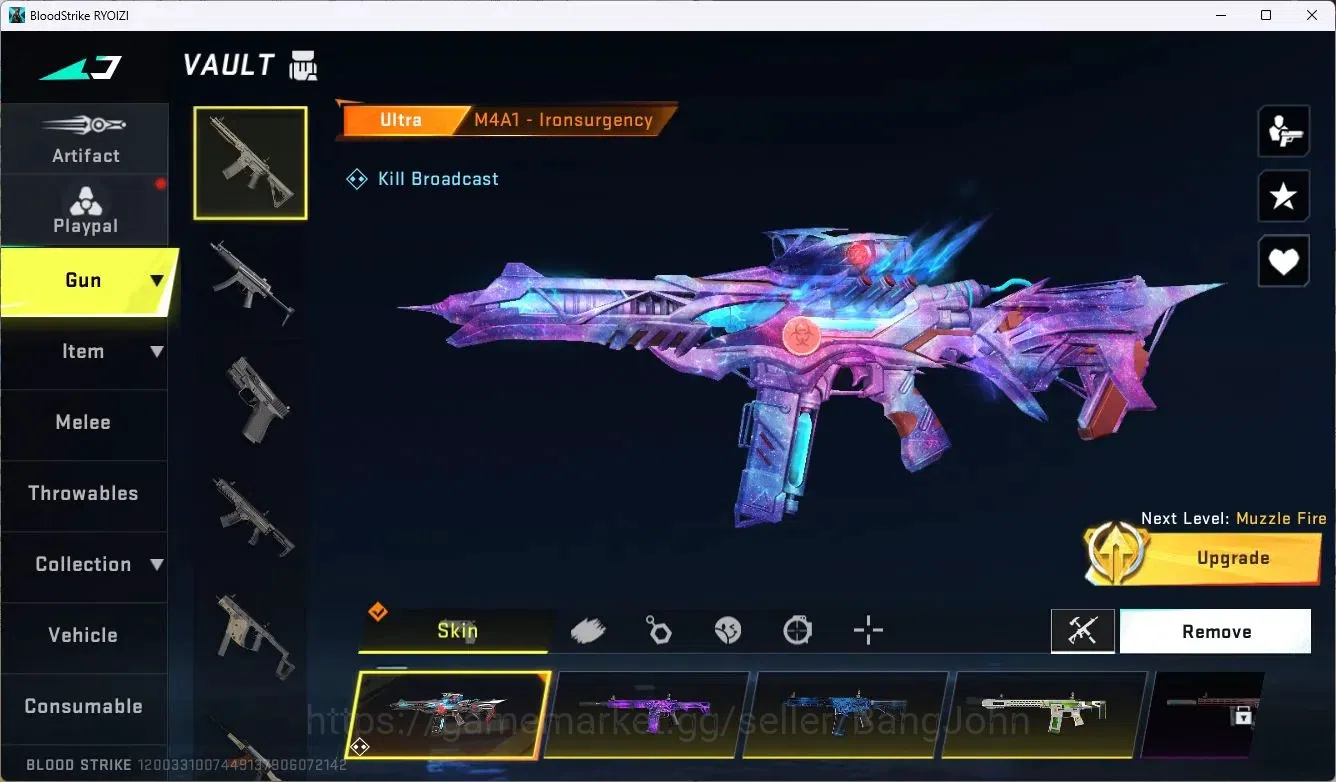 Blood Strike Accounts ASIA | 2 TR GUNS | 1 BLEACH STRIKER | 1 TR STRIKER image 2