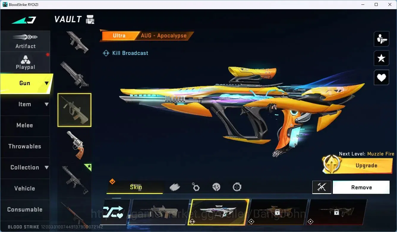 Blood Strike Accounts ASIA | 2 TR GUNS | 1 BLEACH STRIKER | 1 TR STRIKER image 6