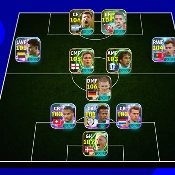 eFootball Accounts Legends & Iconic Players COLECTIVE 3209+ | LEGEND B SCHEINWESTEIGER x F LAMPARD x P SCHMEICEL x L