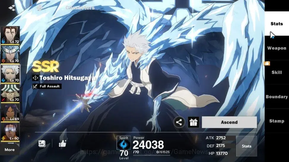 BLEACH: Soul Resonance Accounts NA Crunchyroll|LV 55|10 SSR [(AizenB1,Grimjow,Tosh image 10