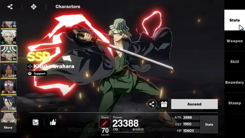 BLEACH: Soul Resonance Accounts NA Crunchyroll|LV 55|10 SSR [(AizenB1,Grimjow,Tosh image 13