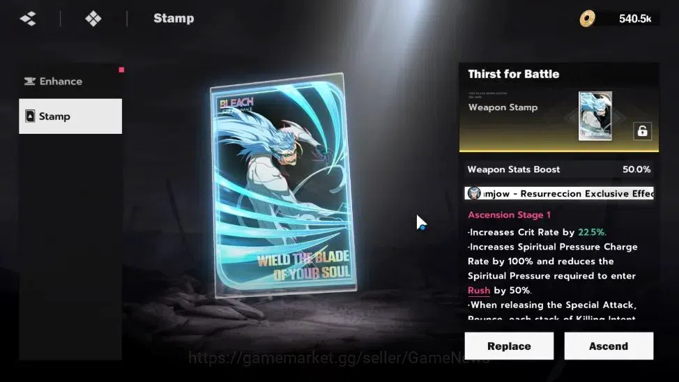 BLEACH: Soul Resonance Accounts NA Crunchyroll|LV 55|10 SSR [(AizenB1,Grimjow,Tosh image 8