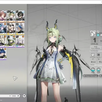 Arknights: Endfield Accounts NA/EU|Starter Lv 2|3 SSR 1 Limited + 2 (*6 Weapon)| Si | Ardelia & Lifeng |1 SSR Selector|Male
