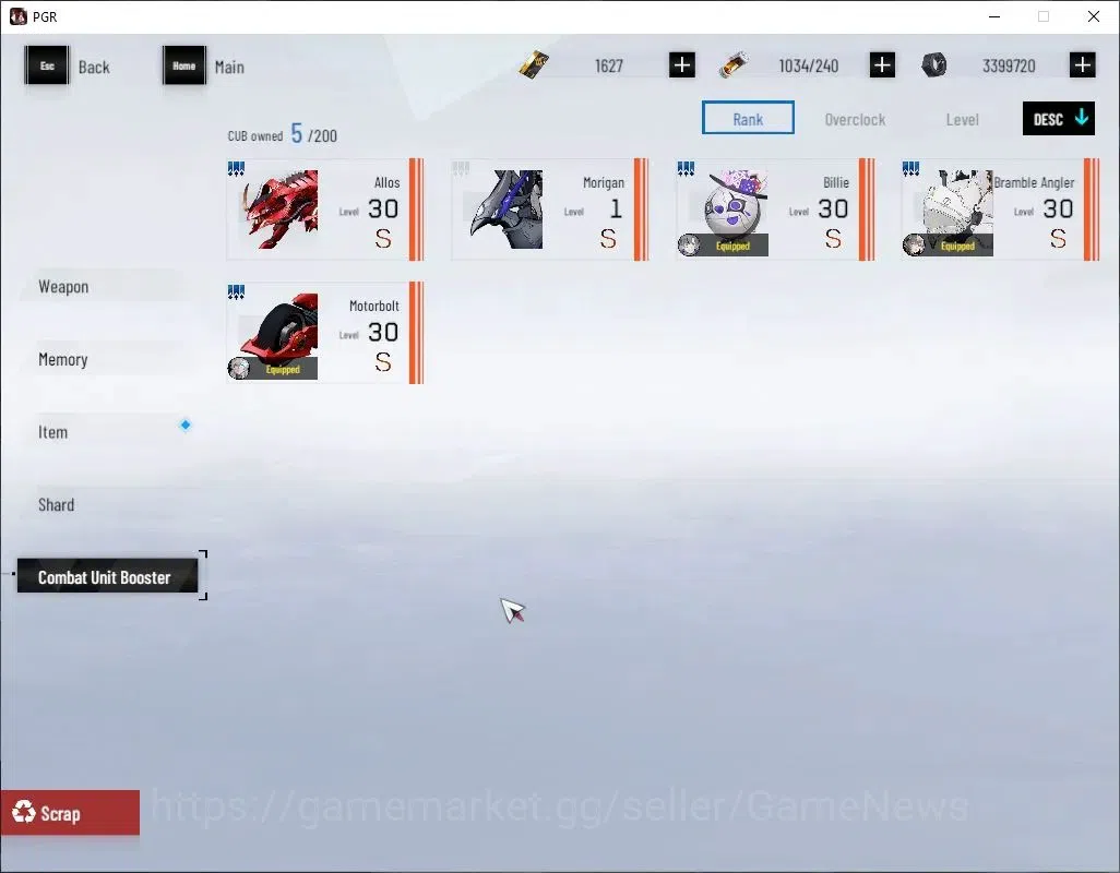 Punishing: Gray Raven Accounts Asia|Lv 96|(SS LuciaCW,SS Startrail,S Feral,SS Dae image 14