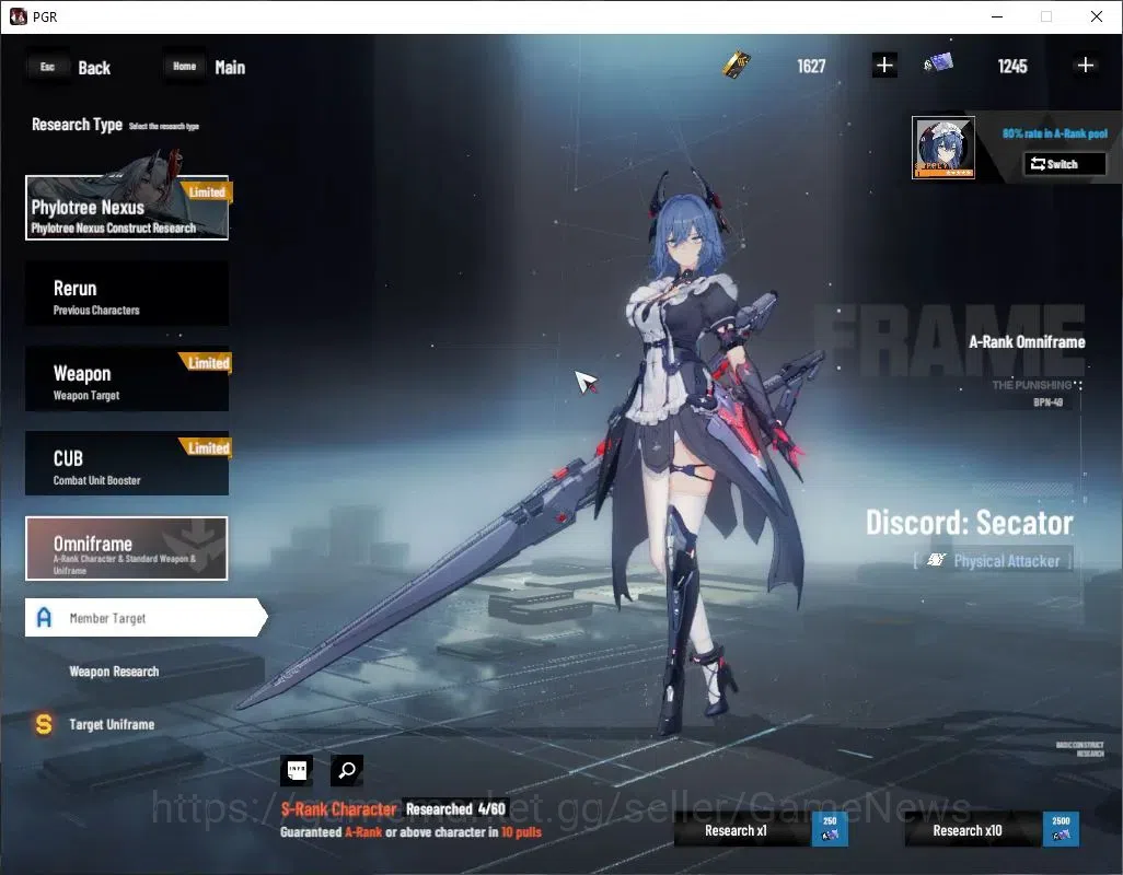 Punishing: Gray Raven Accounts Asia|Lv 96|(SS LuciaCW,SS Startrail,S Feral,SS Dae image 17