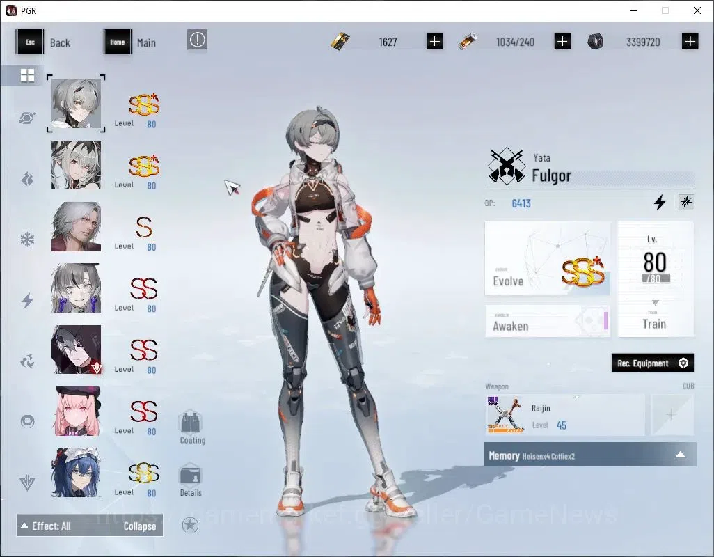 Punishing: Gray Raven Accounts Asia|Lv 96|(SS LuciaCW,SS Startrail,S Feral,SS Dae image 4