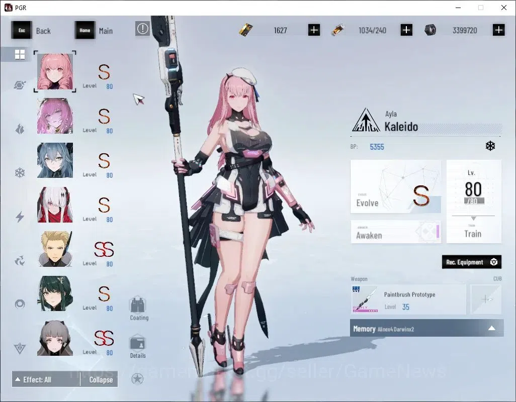 Punishing: Gray Raven Accounts Asia|Lv 96|(SS LuciaCW,SS Startrail,S Feral,SS Dae image 6