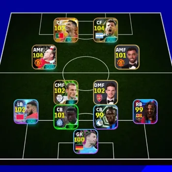 eFootball Accounts Legends & Iconic Players Android|PW 3156|BigT Ronaldo|SHWT Mazraoul,Messi||Epic Van